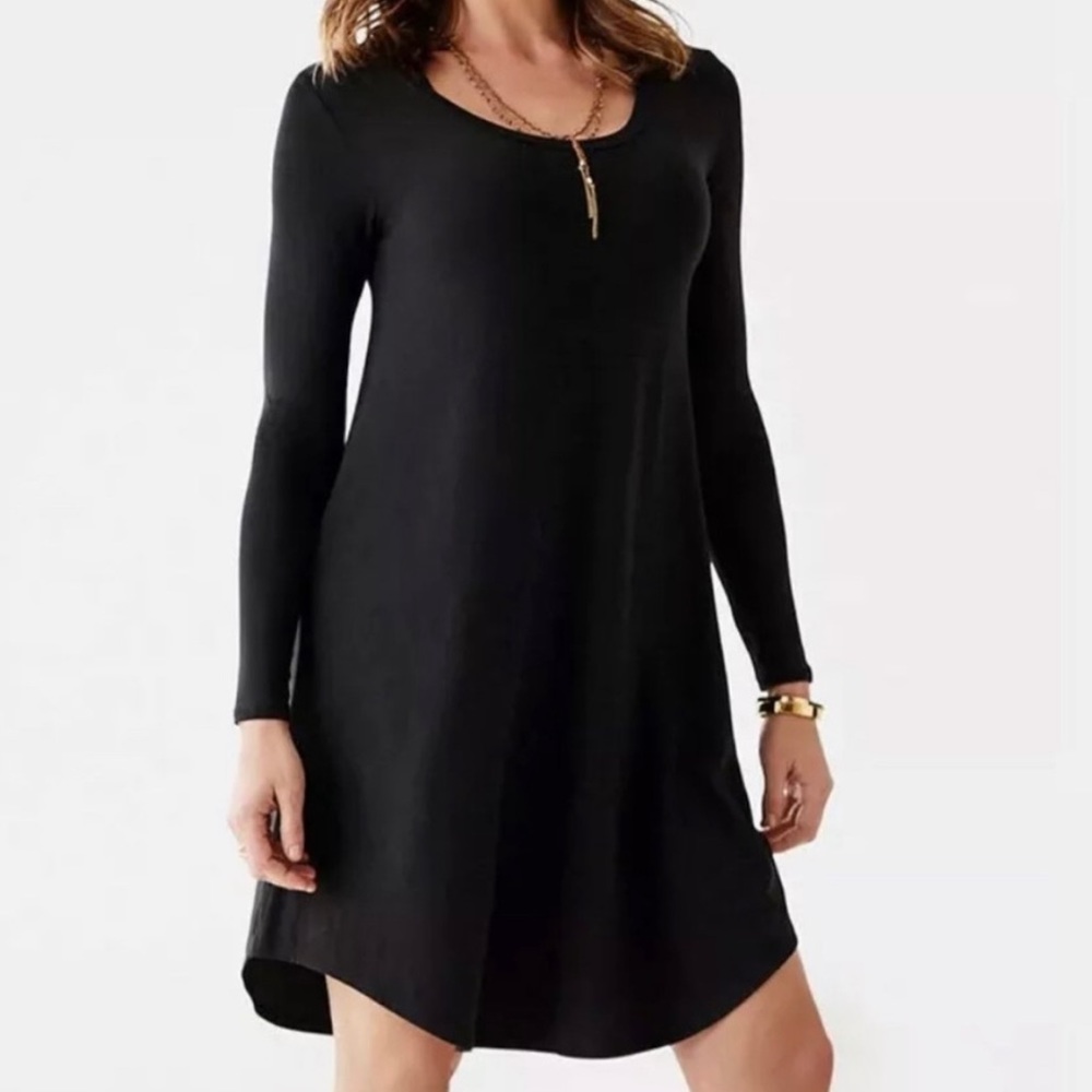 Matilda Jane Paint It Black Dress LongSleeve Shirt Dress